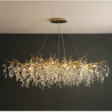 Lustre À Branches En Cristal De Style Français