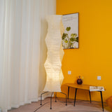 Lampadaire en papier de riz