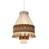 Bohemian Fringe Lampe À Suspendre