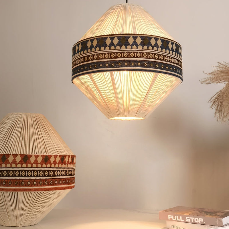 Bohemian Fringe Lampe À Suspendre