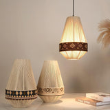 Bohemian Fringe Lampe À Suspendre