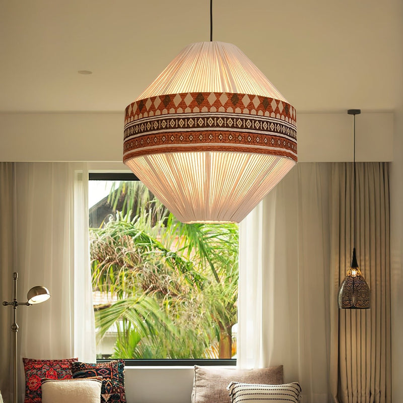 Bohemian Fringe Lampe à suspendre