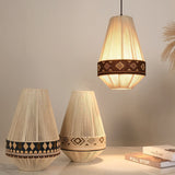 Bohemian Fringe Lampe à suspendre