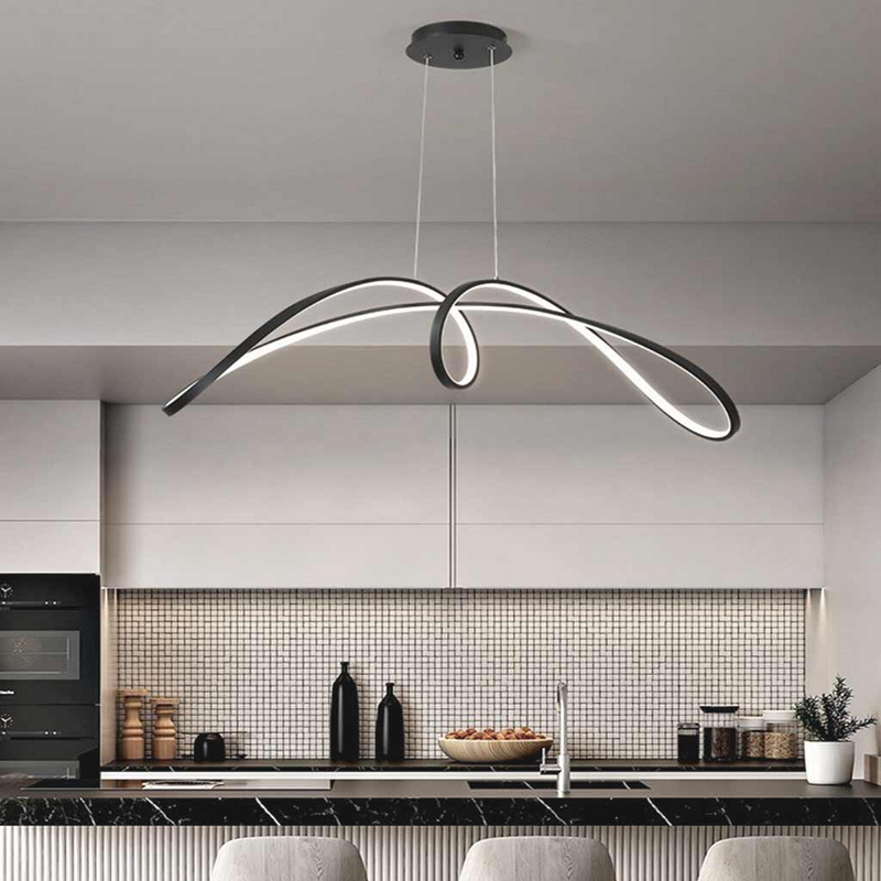 Suspension de cuisine moderne