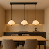 Lampe pendante de cuisine nordique à 3 têtes