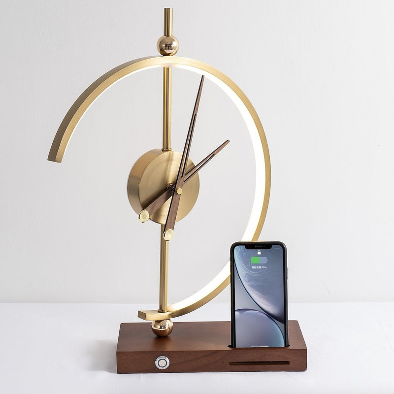 NagoyaLight™ | Horloge à lampe de luxe avec chargeur