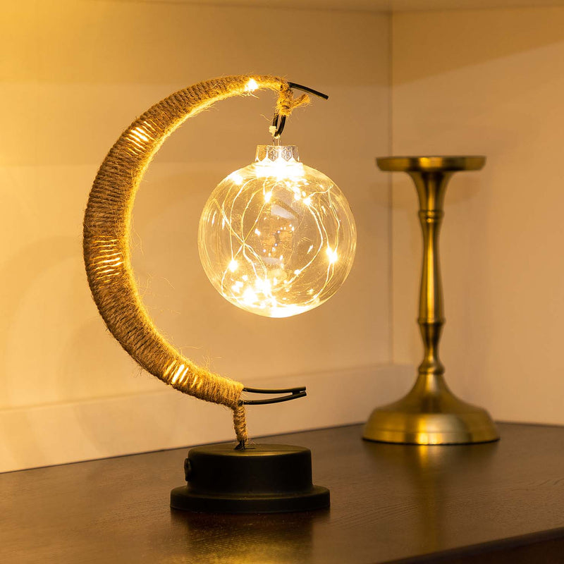 Lampe lune enchantée