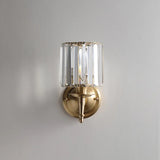 Lampe murale vintage en cristal de luxe