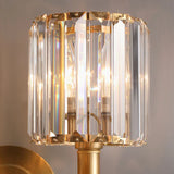 Lampe murale vintage en cristal de luxe