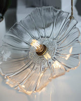 Fleur Lampe suspendue en verre