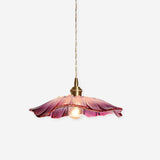 Fleur Lampe suspendue en verre