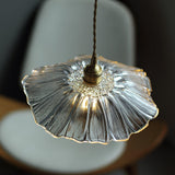 Fleur Lampe suspendue en verre