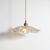 Fleur Lampe suspendue en verre