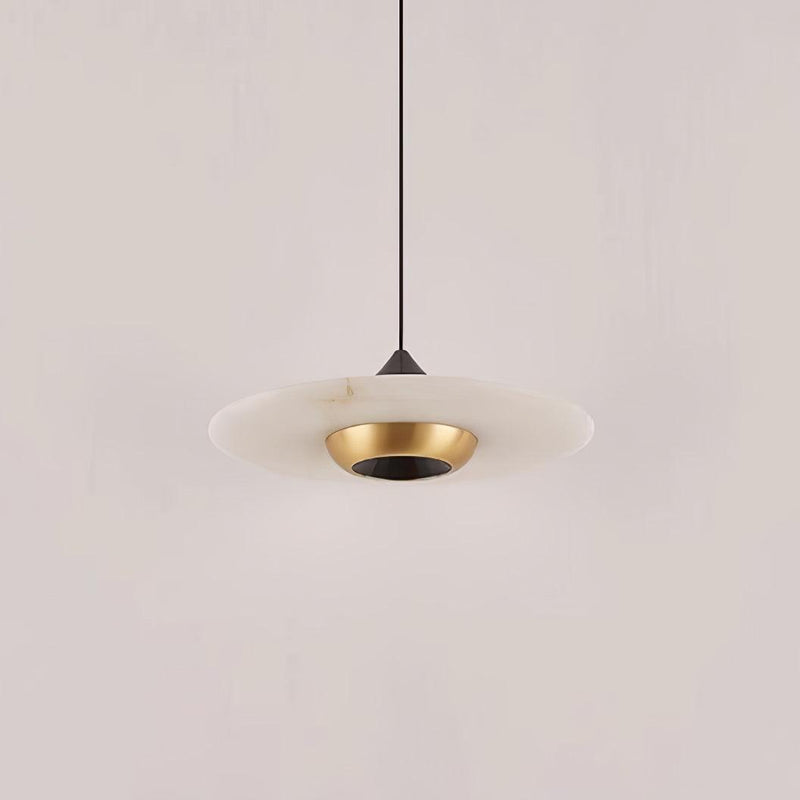 Lampe pendante en marbre Flying Saucer