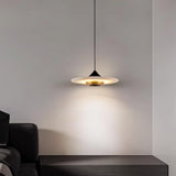 Lampe pendante en marbre Flying Saucer