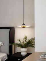 Lampe pendante en marbre Flying Saucer