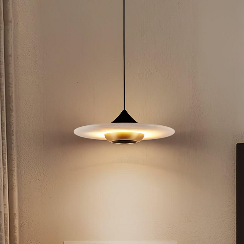 Lampe pendante en marbre Flying Saucer