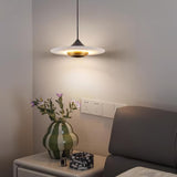 Lampe pendante en marbre Flying Saucer