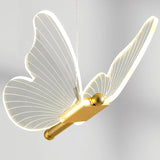 Lampe à suspendre en forme de papillon