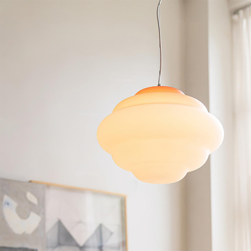 Lampe suspendue nuageux dégradé