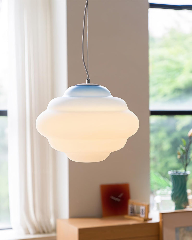 Lampe suspendue nuageux dégradé