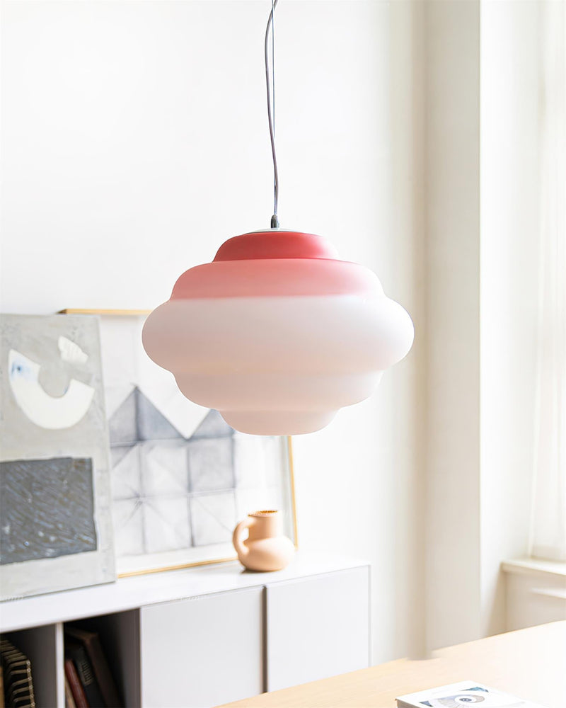 Lampe suspendue nuageux dégradé