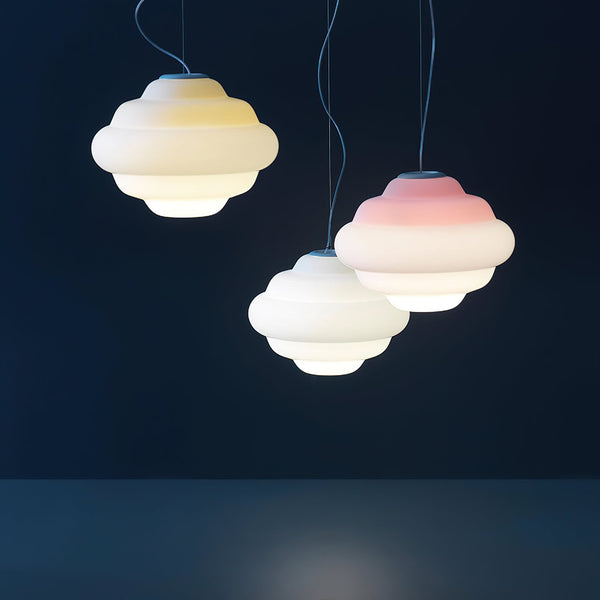 Lampe suspendue nuageux dégradé