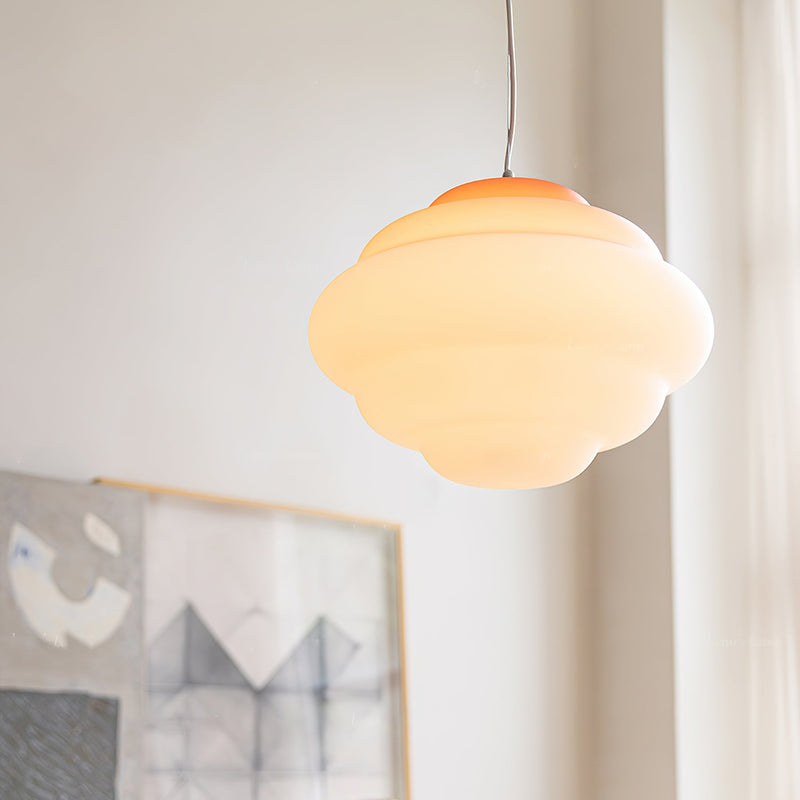 Lampe suspendue nuageux dégradé