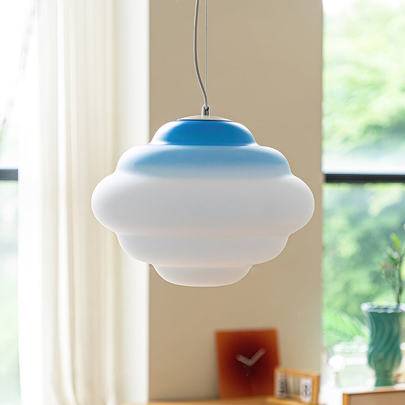 Lampe suspendue nuageux dégradé