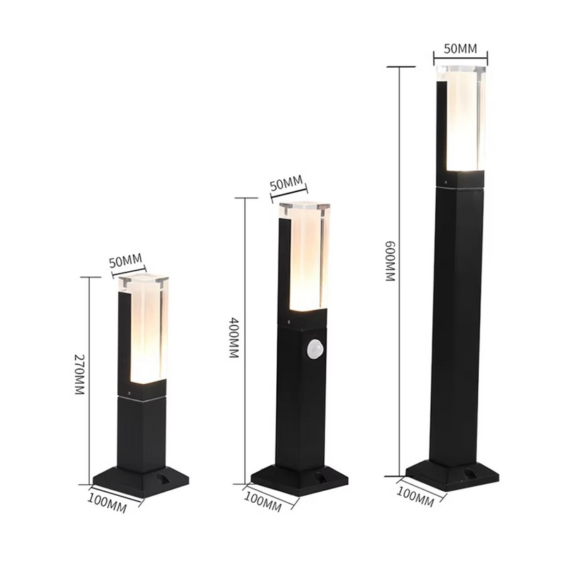 Gavia | Lampe d'extérieur à détecteur de mouvement