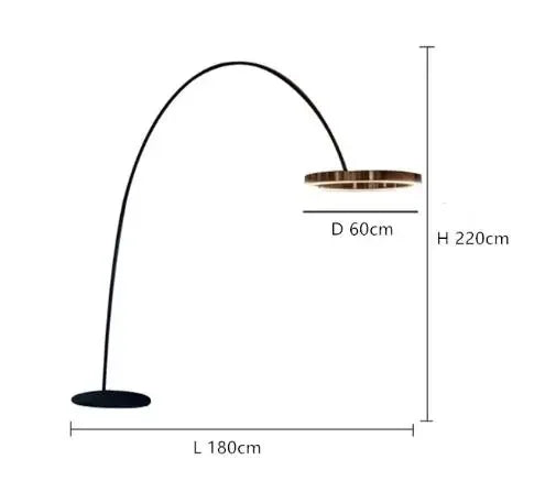 Nordic Led Designer Lampadaire De Pêche