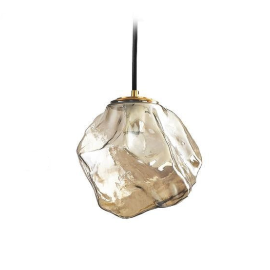 Lampe Pendante En Verre De Lave