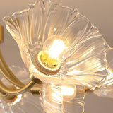 Lustre en verre Kalin Flower