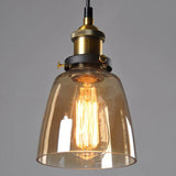 Lampe Suspendue En Verre Antique | Style Vintage