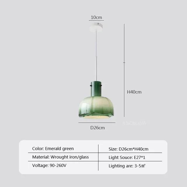 Arctic - Led nordique suspension verre