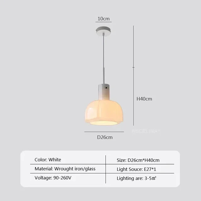 Arctic - Led nordique suspension verre