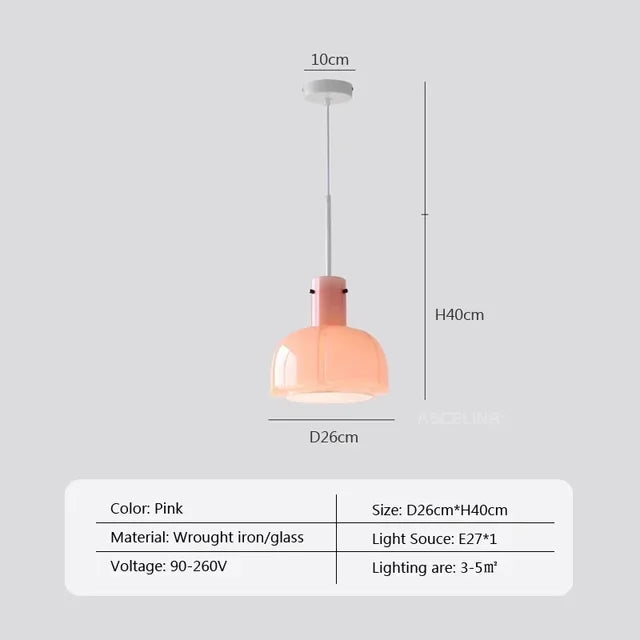 Arctic - Led nordique suspension verre