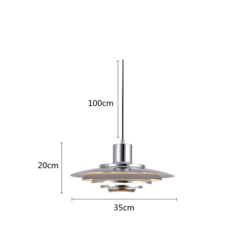 Luminaires suspendus modernes en aluminium nordique