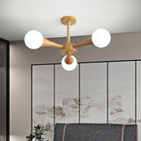 Lustre Nera En Bois