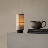 Lampe de table en soie japonaise