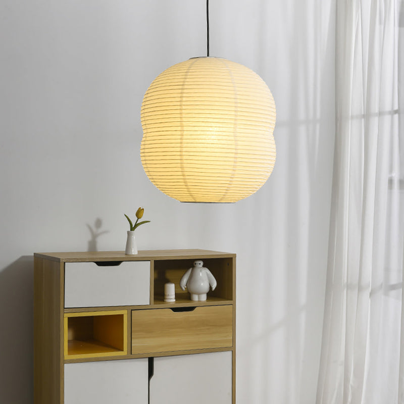 Mini-Lampe Suspendue En Papier Washi