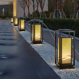 Cage Poteau Lumière Lampe solaire d'extérieur