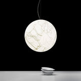 Lampe pendante en soie Moon