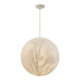 Lampe pendante en soie Moon