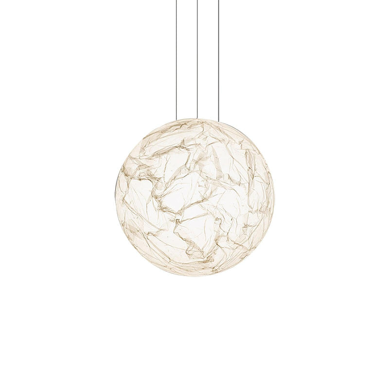 Lampe pendante en soie Moon