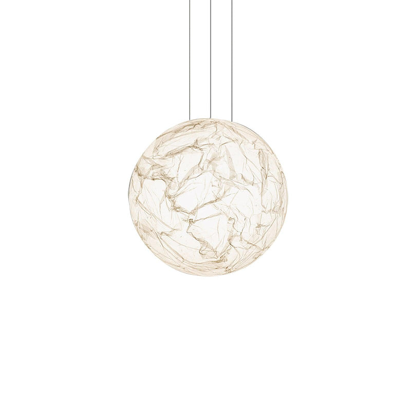 Lampe pendante en soie Moon