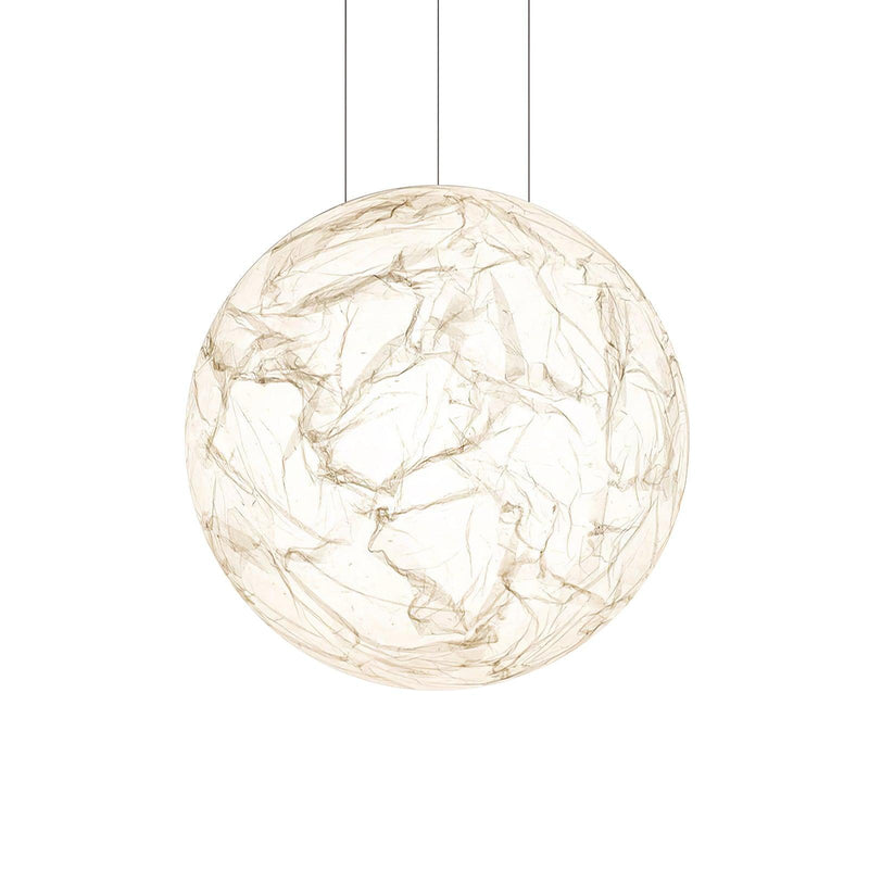 Lampe pendante en soie Moon