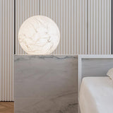 Lampe pendante en soie Moon