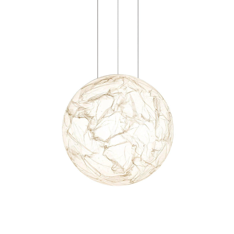 Lampe pendante en soie Moon