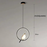 Mrbird™ - Suspension De Luxe Avec Oiseau Doré